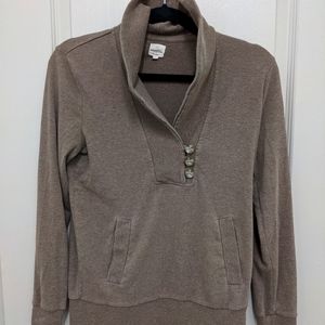 Banana Republic, Mock neck sweater, Taupe